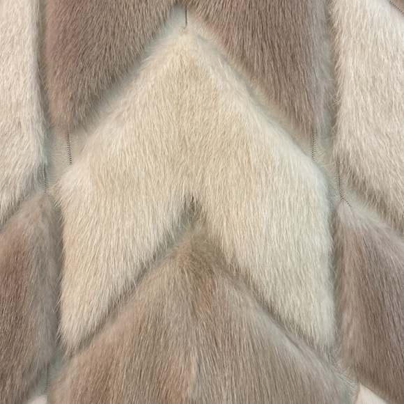 Mink And Leather Coat - Picture 8 of 11